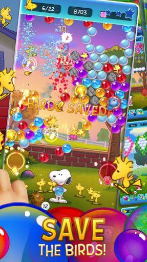 Bubble Shooter Snoopy POP[D1
