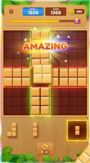 Block Crush Wood Block Puzzle׿tdDƬ1