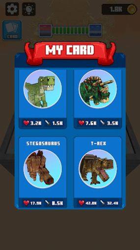 Dinosaur Merge Block FightingĝhdDƬ1